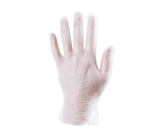 Перчатки виниловые М неопудренные Medmarket 100 шт.